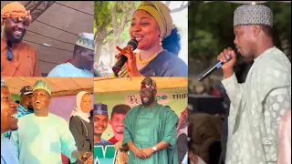 ali nuhu adam zango rarara da sauran jaruman kannywood a gurin wasan babbar sallah