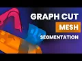 How to Segment Mesh using Graph Cuts