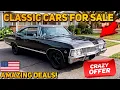 AMAZING DEALS 20 Classic Cars Under 8 500 Everyone s Racing To Buy