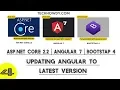 Creating ASP NET Core 2 2 Angular 7 Application - Updating to Angular 7