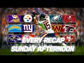 Every Recap from Sunday Afternoon 2025 NFL Season Week 4