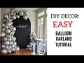 HOW TO MAKE A BALLOON ARCH EASIEST TUTORIAL