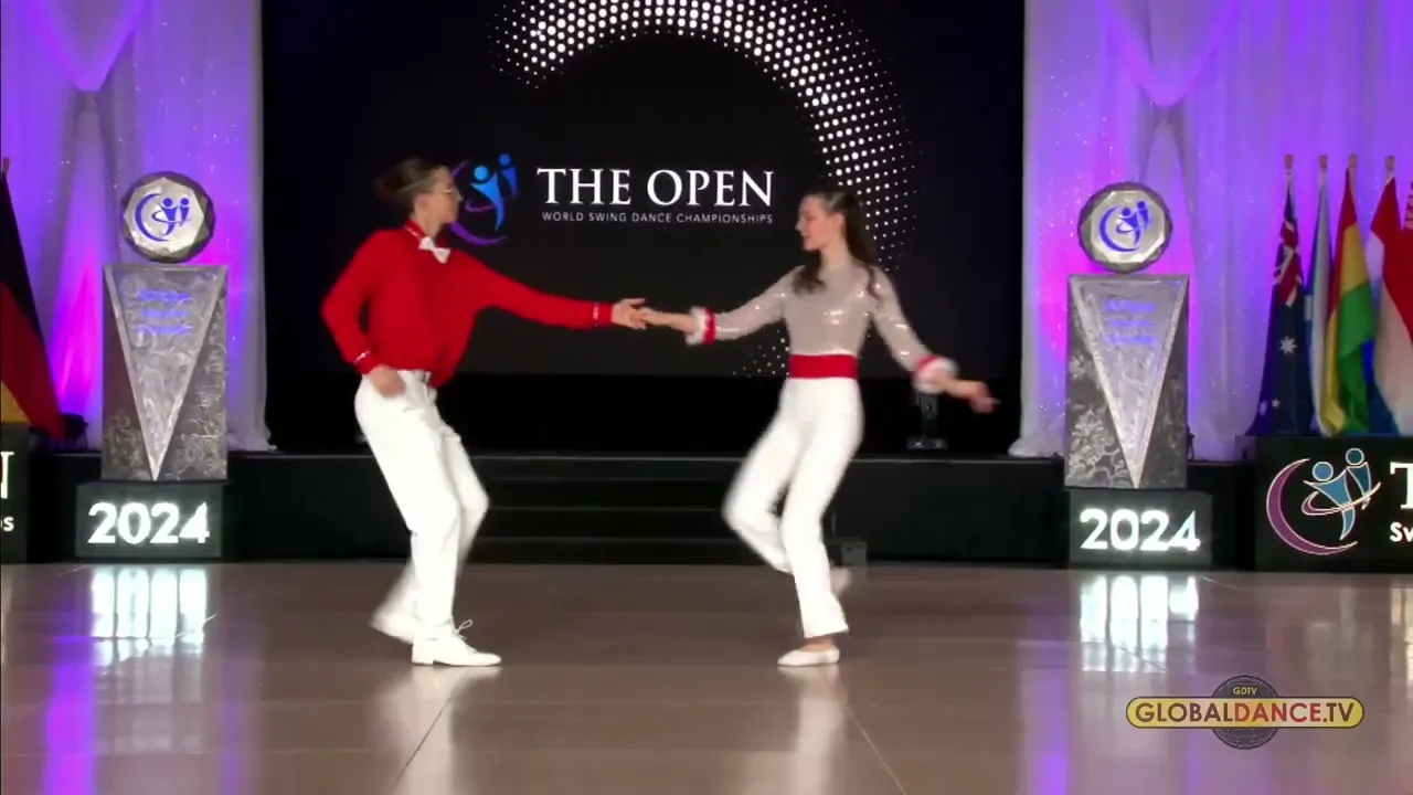 Mathias Mestre and Gabrielle Volpei - 4th Place Young Adult - The Open 2024