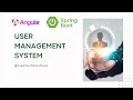 Build a User Management System Using Spring Boot Angular and JWT