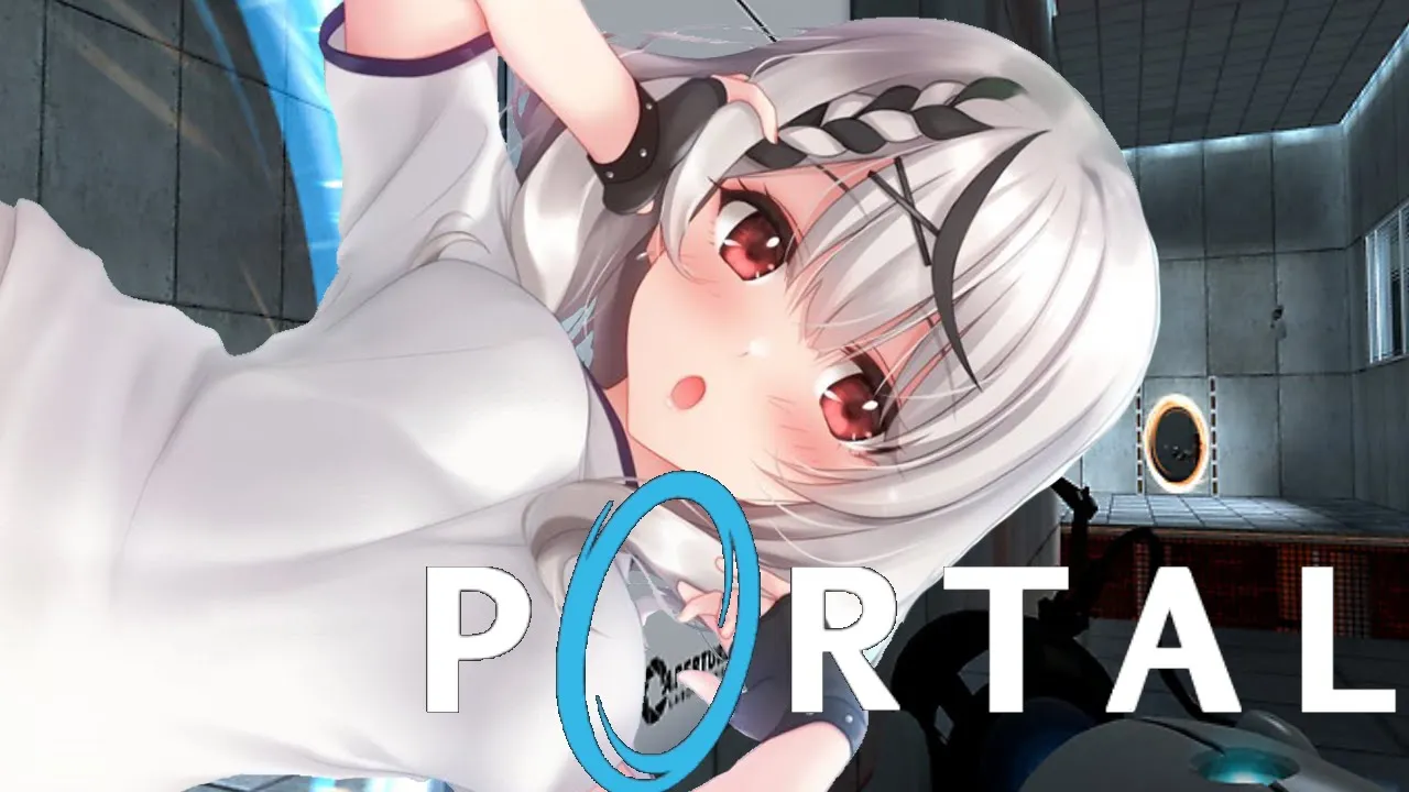 【Portal】穴に入れたり出したり…健全です！【沙花叉クロヱ/ホロライブ】