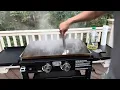 How To Season a New Blue Rhino Razor Griddle