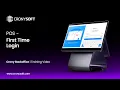 POS First Time POS Login