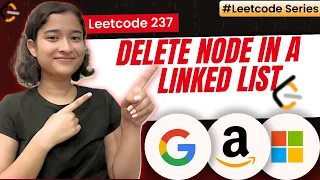Delete Node in a Linked List Leetcode 237