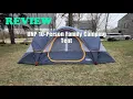 Review - UNP Camping Tent 10-Person-Family Tents 2025