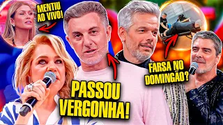 DANÇA DOS FAMOSOS: LUCIANO HUCK PASSA VERGONHA COM ISABEL TEIXEIRA E COMETE GAFES! | Virou Festa