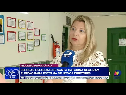 Participação cidadã: escolas estaduais de SC promovem eleições para escolha de novos diretores