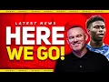 Rooney SIGNS Baleba DEAL Back On Man Utd Transfer News