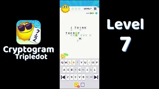 Cryptogram Tripledot Level 7 Answer SolutionGuruji