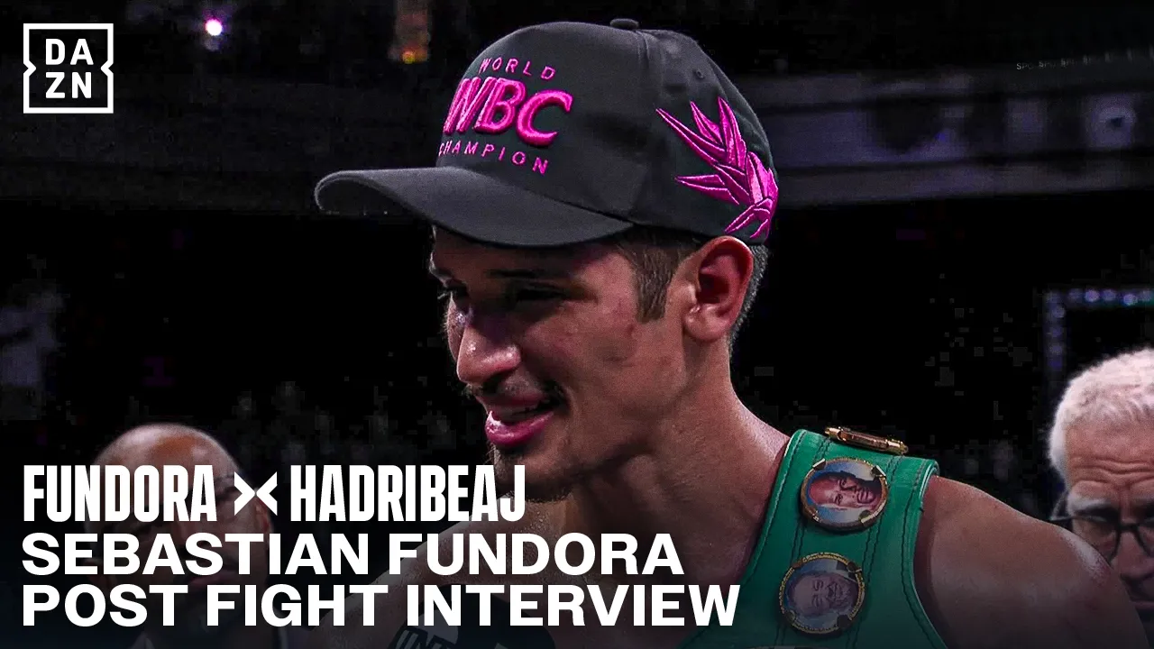 Sebastian Fundora REACTS to his last minute KO win and calls out Boots & Josh Kelly!
