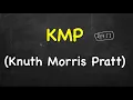 Knuth-Morris-Pratt KMP String Matching Algorithm