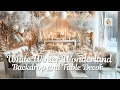 Transform Your Space with White Winter Wonderland Backdrop and Table Decor Inspiration