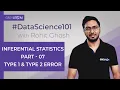 Machine Learning Tutorial Chap 2 Part-7 Inferential Statistics Rohit Ghosh GreyAtom
