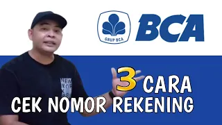 cara mengatasi lupa nomor rekening bca