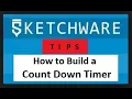Sketchware Count Down Timer Counter for app how to make