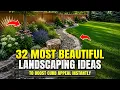 32 Most Beautiful Landscaping Ideas for Stunning Curb Appeal