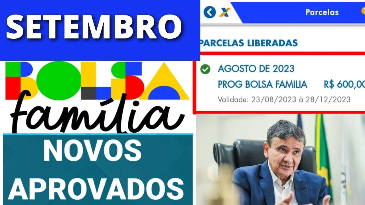 BOLSA FAMÍLIA NOVOS APROVADOS DO MÊS DE SETEMBRO COMO SABER SE VAI RECEBER