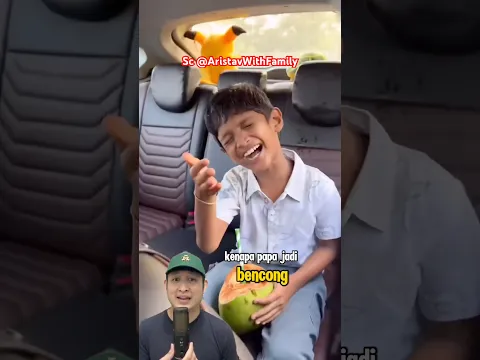 JUNA DAN MAMA PRANK PAPA PAKE SEDOTAN RUSAK‼️😱 @AristavWithFamily #remix #dubbing #trending