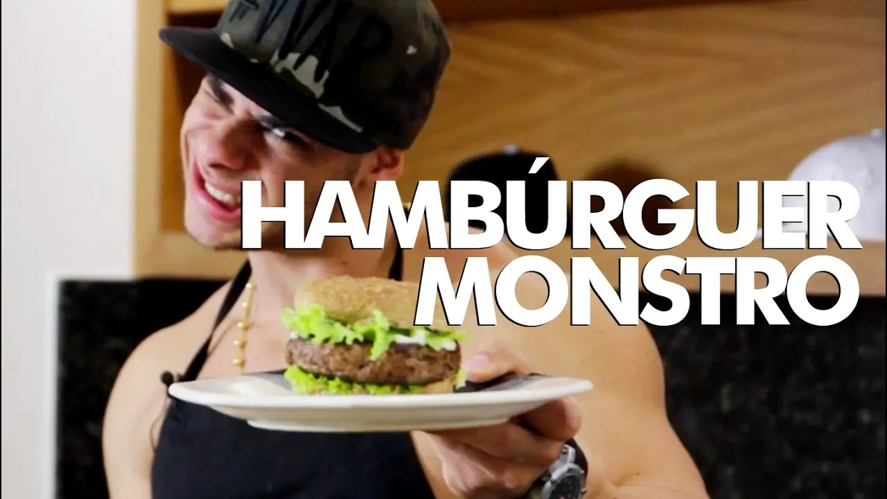 MONSTRO NA COZINHA HAMBÚRGUER MONSTRO