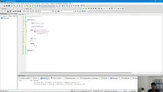 Half Diamond Star Pattern in C
