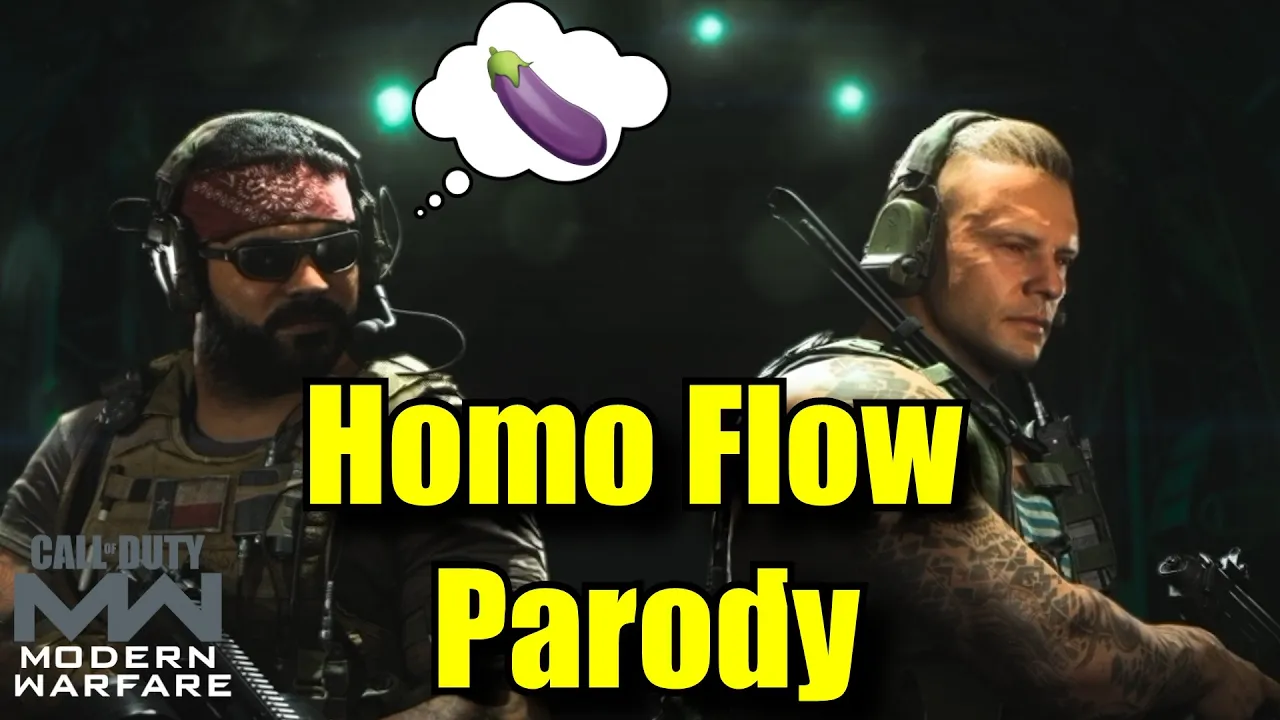 Modern Warfare NLE Choppa - Homo Flow Parody