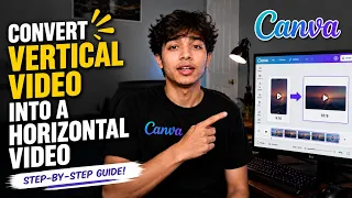 How to Convert Vertical Into a Horizontal in Canva - 2026 Simple Tutorial