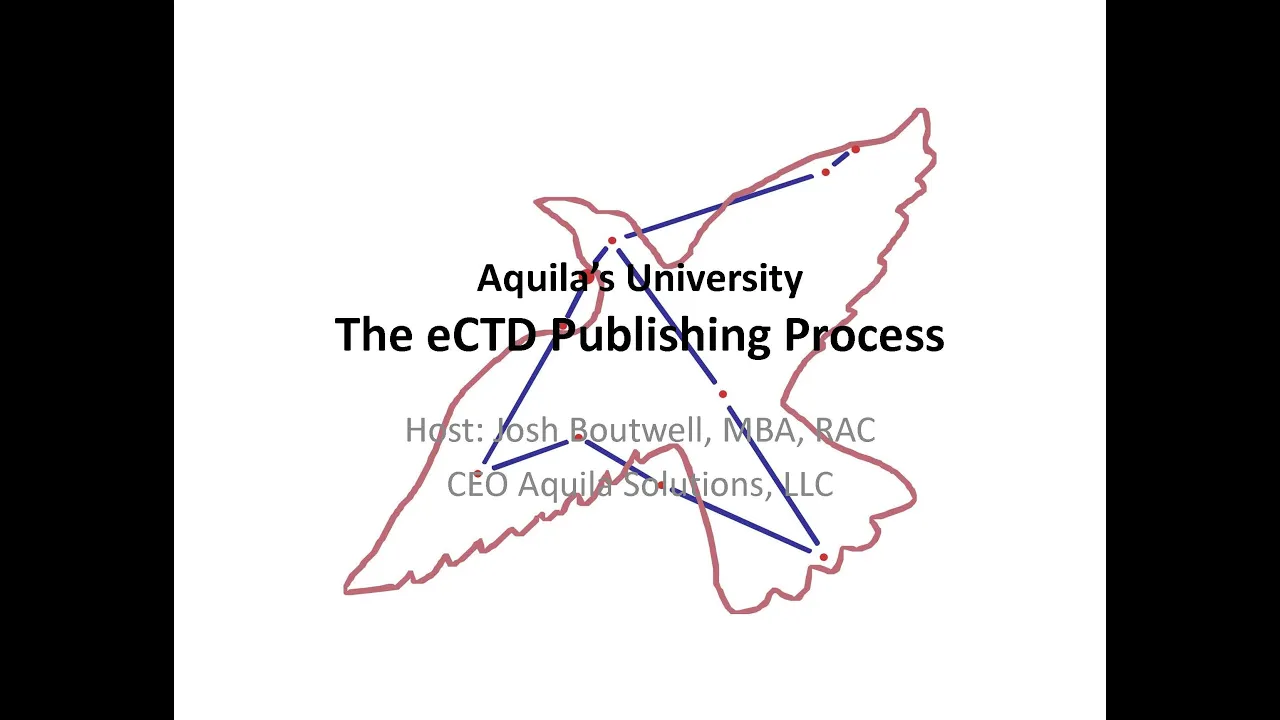 Aquila University   The eCTD Publishing Process