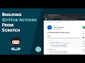 Building GitHub Actions from Scratch with Docker