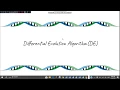Differential Evolution Algorithm