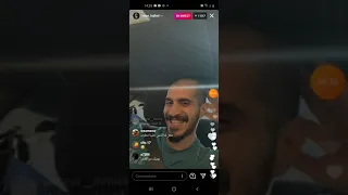 بث سلومو   بعد دس لما تتعافى يتكلم عن كلاش و ينتظر رده دندنها