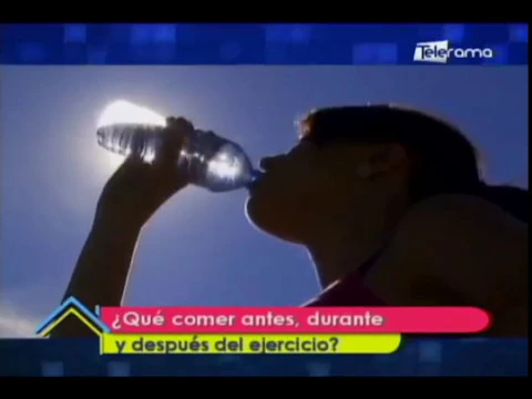 ¿Qué comer antes, durante y después del ejercicio?