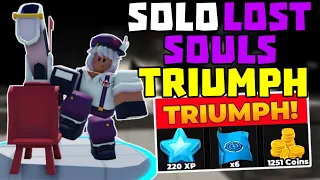 SOLO Lost Souls Triumph with Mortar Full Guide TDS Tower Defense Simulator