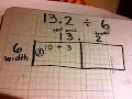 Dividing Decimals to Tenths by a Whole Number Using a Rectangular Model with Decomposing