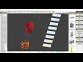 How to create a Column Cadding in PYTHA to Machine