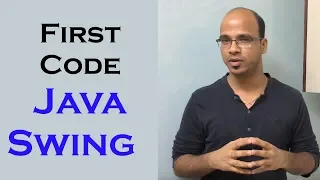 First Code in Java Swing GUI Free Java Course