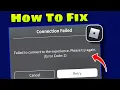 How to fix roblox error code 2 Roblox error code 2 problem Roblox error code 2