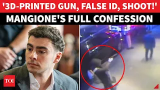 ANGER PAIN FRUSTRATION Luigi Mangione s CHILLING CONFESSION On Brian Thompson Killing Watch