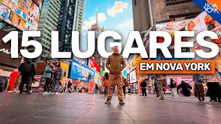 15 lugares IMPERDIVEIS para conhecer em Nova York
