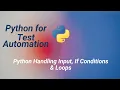 05 Python Input Conditions Loops Explained with Exercises