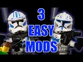 3 Easy Mods for Fives and Rex Lego Star Wars Upgrades