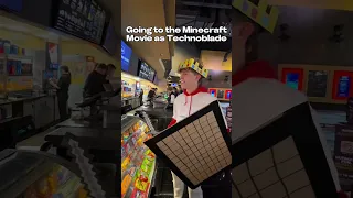 Going To The Minecraft Movie As Technoblade Technoblade Legend Minecraftmovie 