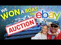 We WON a Boat on an eBay AUCTION Sight Unseen Ep 198