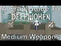A Crap Guide To Deepwoken - Medium Weapons Outdated