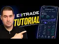 ETRADE App Full Tutorial for Beginners