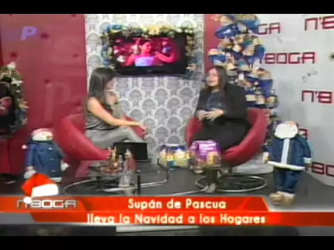 Supán de Pascua lleva a la navidad a los hogares