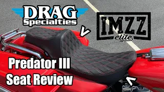 Drag Specialties Predator III Seat from IMZZ Elite - Electra Glide FXRT Build Pt 10